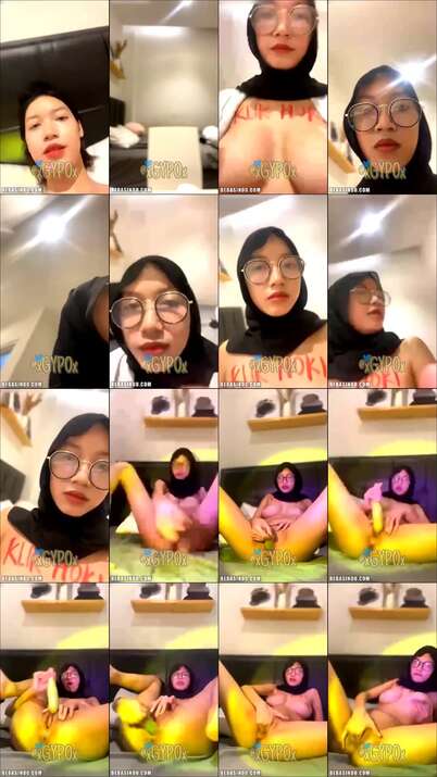 Bokep Indo Panya Hijab Live Colmek Pakai Timun